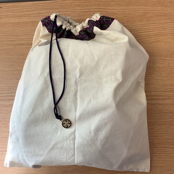 Tory Burch “Suede Logo Lug Sole Wedge Boot” - Picture 13 of 13